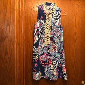 Lilly Pulitzer Jane  Deep Indigo Gypsea Girl sz 6
